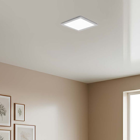 Avizar LED-Panel 3w 6500k 100lm Vertieft Platz Format 10.7 x 10.7 cm Weiß