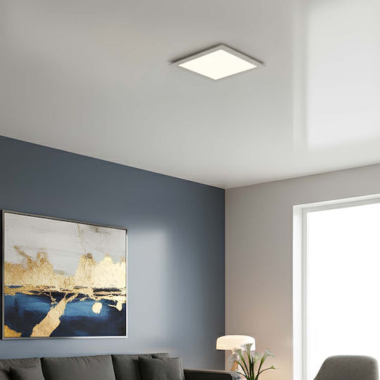 Avizar Квадратен LED Панел 12W 16.7x16.7см Вграден Монтаж На Таван Екстра Тънък Дизайн Бял