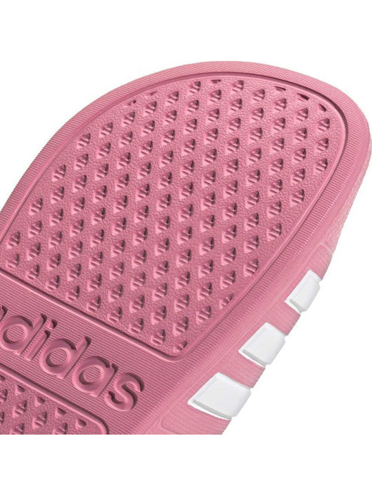 Kids' Flip Flops Slides Pink Adilette Aqua