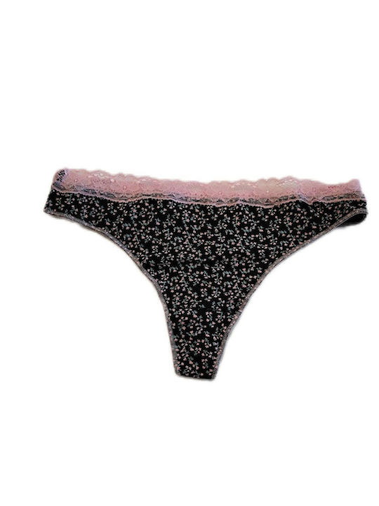 Βαμβακερά Γυναικεία String 2Pack Πολύχρωμα