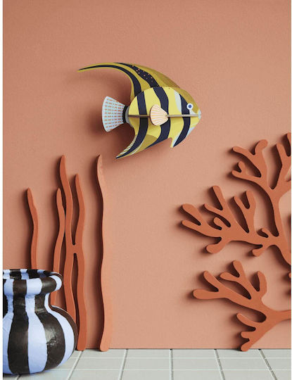 Studio Roof Διακοσμητικό Τοίχου από Χαρτί 13x4x10cm