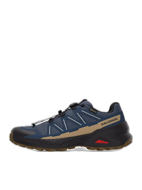 Salomon Speedcross Peak Ανδρικά Ορειβατικά Παπούτσια Αδιάβροχα με Μεμβράνη Gore-Tex Μπλε