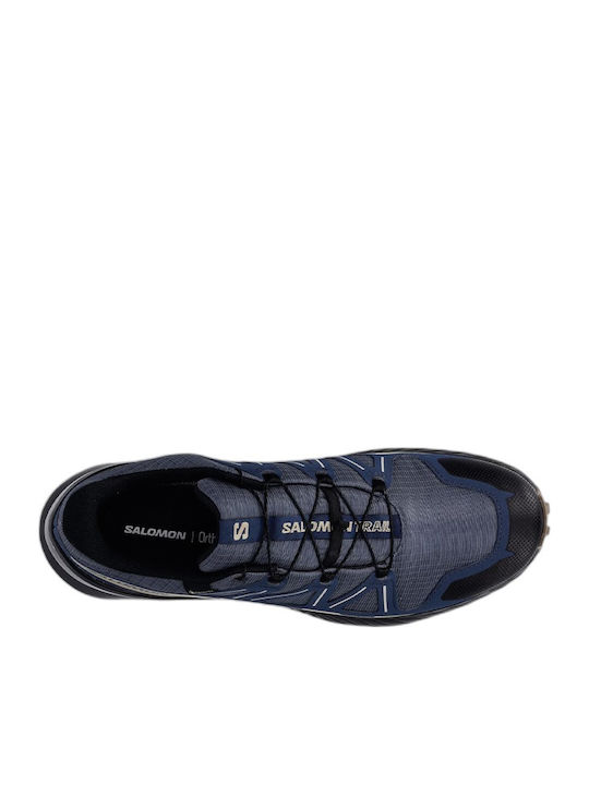 Salomon Speedcross Peak Ανδρικά Ορειβατικά Παπούτσια Αδιάβροχα με Μεμβράνη Gore-Tex Μπλε