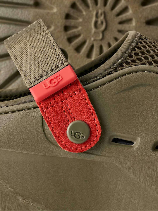 UGG Peakmod Peakmod Ανδρικά Ανατομικά Σαμπό Πράσινα