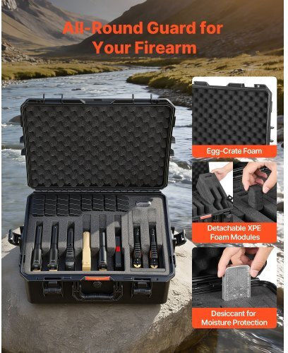 Vevor Beige Pistol Case