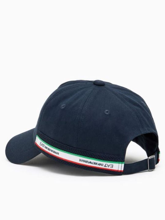 Emporio Armani Italian Spirit Șapcă De Baseball Albastră Emporio Armani Italian Spirit Șapcă De Baseball Albastră