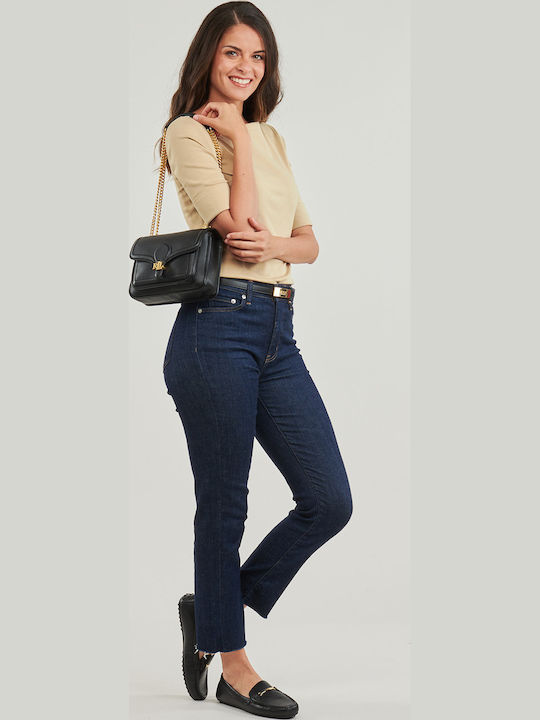 Women's Blouse Cotton Long Sleeve Beige