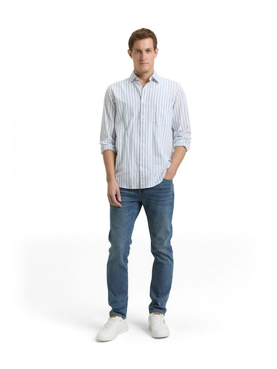 Men's Jeans Pants With Slim Narrow Fit Blue