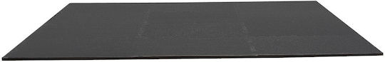 Vevor Gym Puzzle Mats Black 61x61x1.4cm 12 Pieces