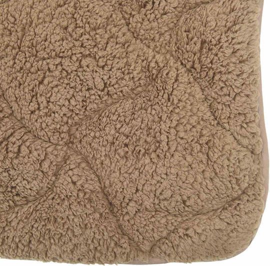vidaXL Κουβέρτα Fleece Διπλή 200x200εκ. Taupe