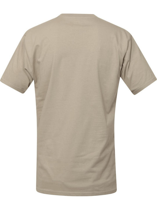Left Chest T-shirt Khaki