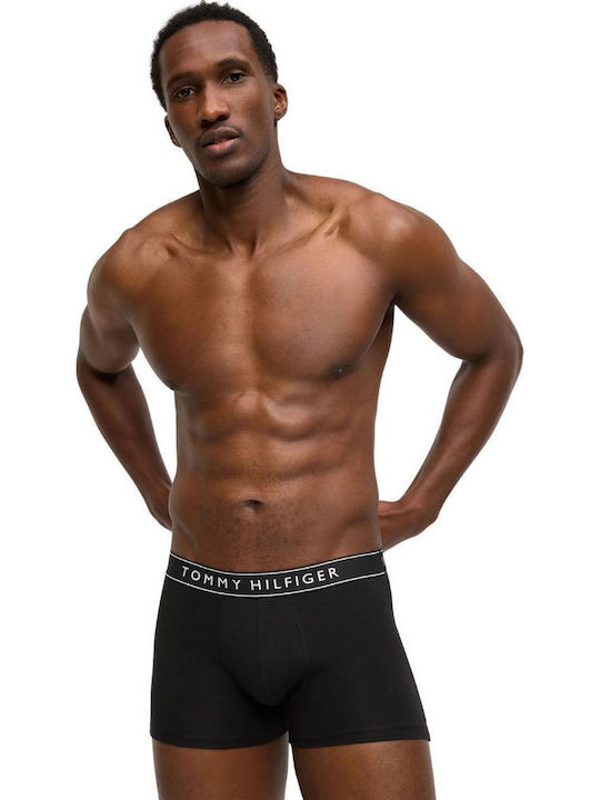 Herren Boxershorts Schwarz 3er Pack