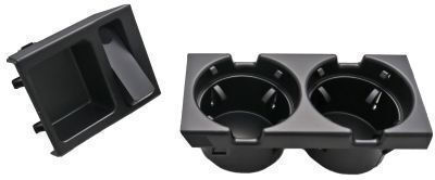 Car Cup Holder Multiple use 2 Positions for Console for Bmw E46 2 pieces in Black Color