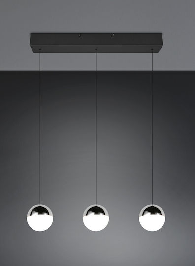 Trio Lighting Silver Pendant Ceiling Light