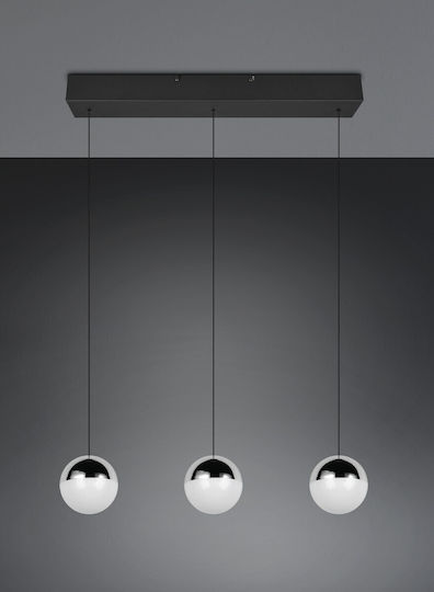 Trio Lighting Silver Pendant Ceiling Light