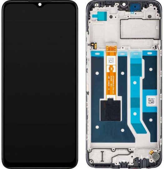 Oppo Οθόνη με Μηχανισμό Αφής για Oppo A17 (Μαύρο)