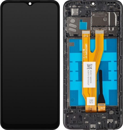 MP Οθόνη με Μηχανισμό Αφής για Samsung Galaxy A03 Core A032 (Μαύρο)
