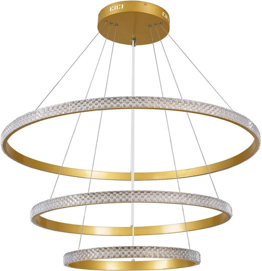 kelvo Diamond Ceiling Light White LED with Warm to Cool White Light 80x80x80cm
