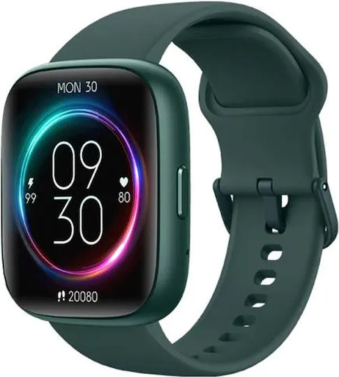 TTEC Tempus 47mm Smartwatch with Heart Rate Monitor Green