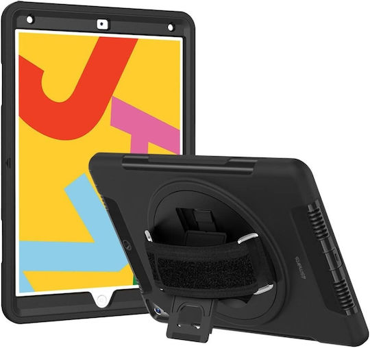 4Smarts Flip Cover Ανθεκτική Μαύρη (iPad 2019/2020/2021 10.2'')