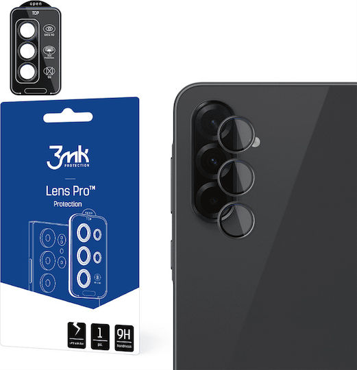 3MK Lens Protection Pro Camera Protector Tempered Glass Black for Samsung Galaxy A37 A57 5G