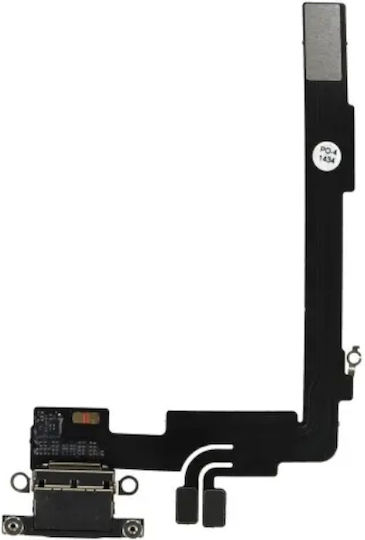 Charging Port Dock Cable iPhone 16 Pro Max Black