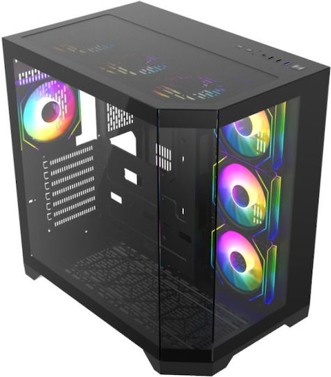 Vengeance Hype-V96 Gaming Desktop PC (Ryzen 7-8700F/32GB DDR5/1.0TB SSD/Radeon RX 9060/No OS)