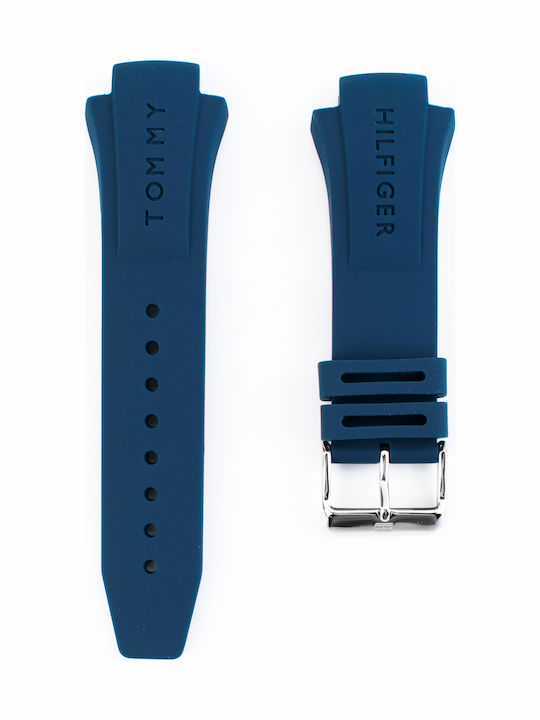 Tommy Hilfiger Curea de Cauciuc Albastră 16mm