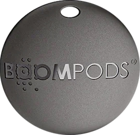 Boompods BoomTag Universeller GPS Tracker Grau