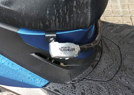 Κλειδαρια Scooter Συναγερμο 1714alm Honda Adv 350 '21-'24 Artago