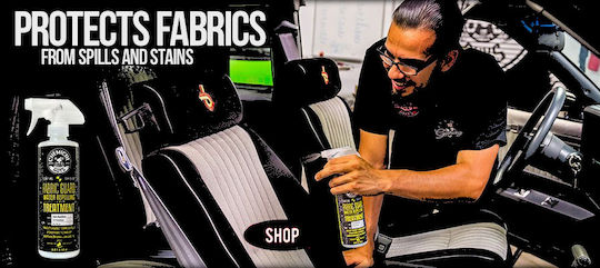Chemical Guys Fabric Guard Interior Protector Shield Σπρέι Καθαρισμού Ταπετσαρίας Αυτοκινήτου 473ml