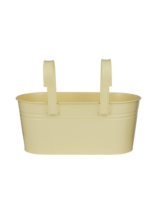 Butlers Кутия За Саксии Светложълта 33x16см