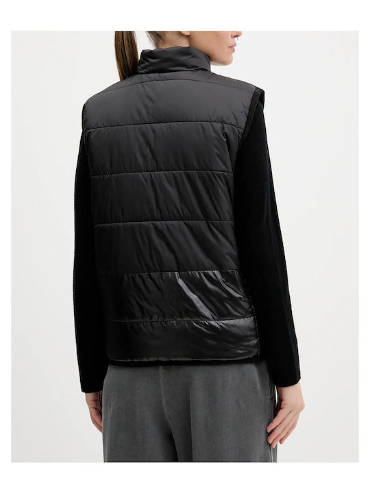 Women's Lifestyle Jacket Double Sided for Winter Black