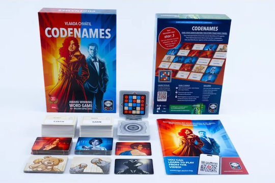 Board Game Codenames for 2-8 Players 10+ Years Old (EN) Czech Games Edition