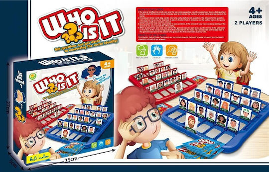 Настолна игра Μάντεψε Ποιός за 2 играчи 4+ години (EN) Blue Toys
