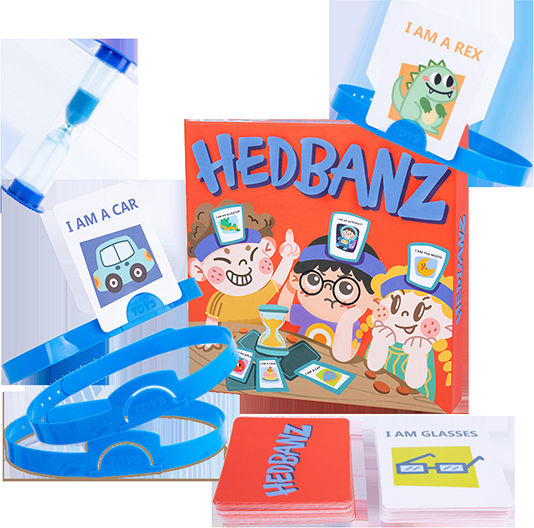 Настолна игра Hedbanz Στο Κεφάλι Το Χω за 2-4 играчи 6+ години (EN)