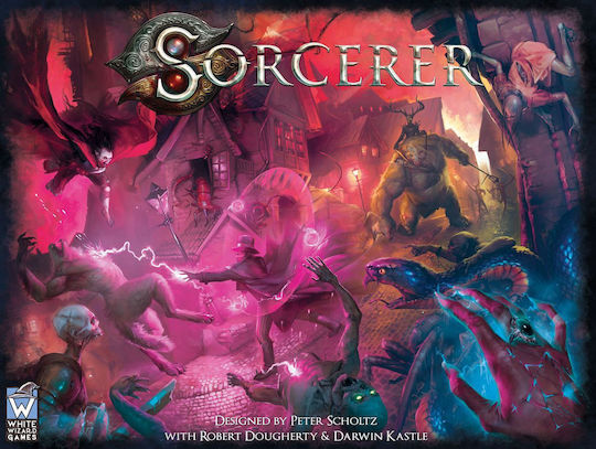 Brettspiel Sorcerer für 2-4 Spieler 14+ Jahre (EN) White Wizard Games