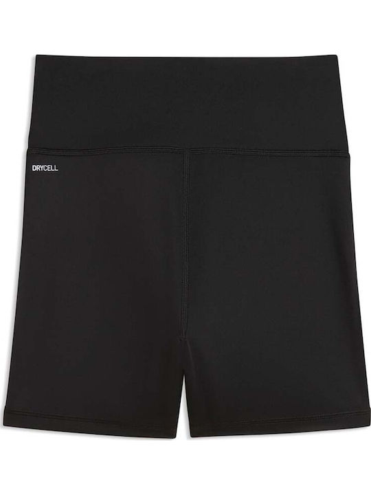 Strong Training Women's High Waist Leggings-Shorts Black