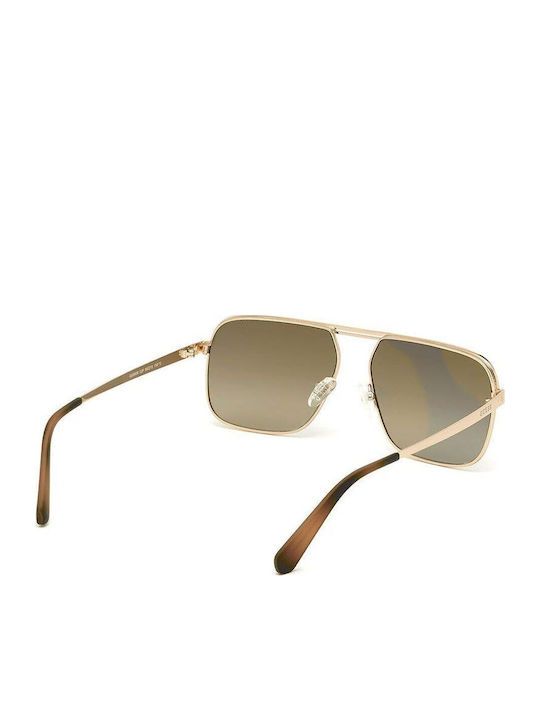 Guess Feminini Ochelari de soare cu Auriu Cadru și Gri Lentilă GU6939 32P