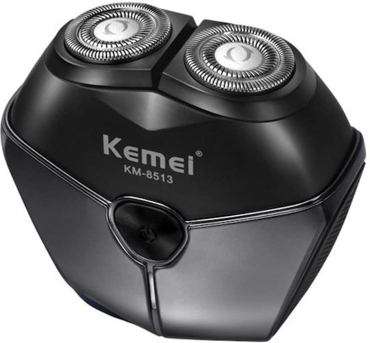 Kemei KM-8513 Περιστρεφόμενη Ξυριστική Μηχανή Προσώπου Επαναφορτιζόμενη