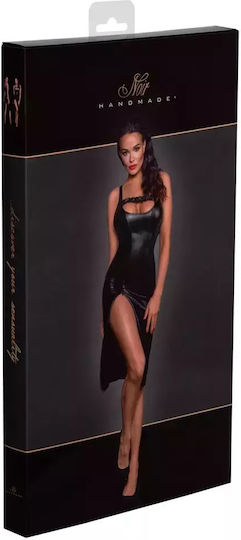 Noir Handmade Powerwetlook Rochie Negru