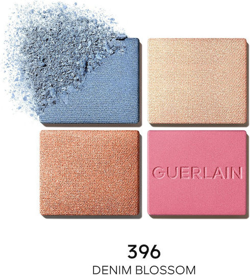 Guerlain Ombres G Палитра със Сенки за Очи в Твърда Форма Denim Blossom