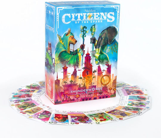 Настолна игра Citizens of the Spark за 7-10 играчи 14+ години (EN) Thunderworks Games