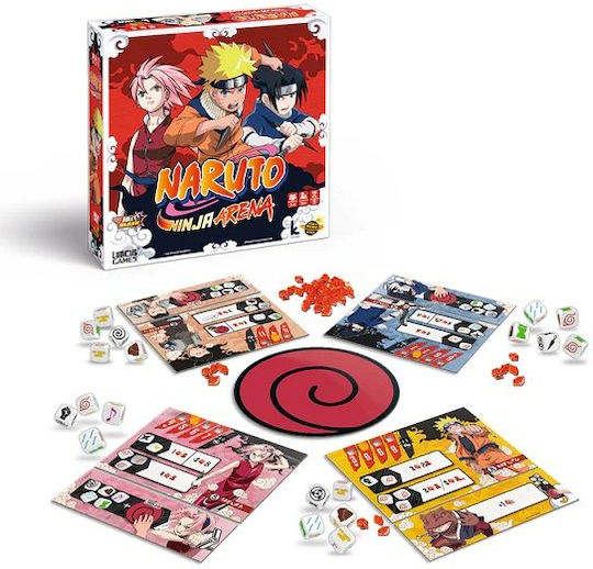 Joc de Societate Naruto Ninja Arena pentru 2-4 Jucători 10+ Ani Don't Panic Games