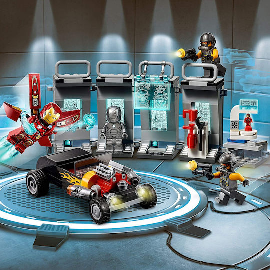 LEGO Super Heroes Iron Man Armory pentru 7+ Ani