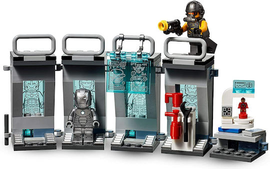 LEGO Super Heroes Iron Man Armory pentru 7+ Ani
