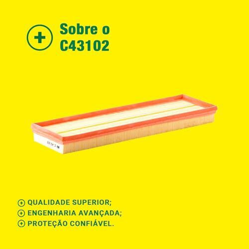 Mann-filter Filtru De Aer Insert Vw Gândac Jetta Iii Iv 2.5 Înălțime 38.0mm Lățime 130.0mm Lungime 430.0mm