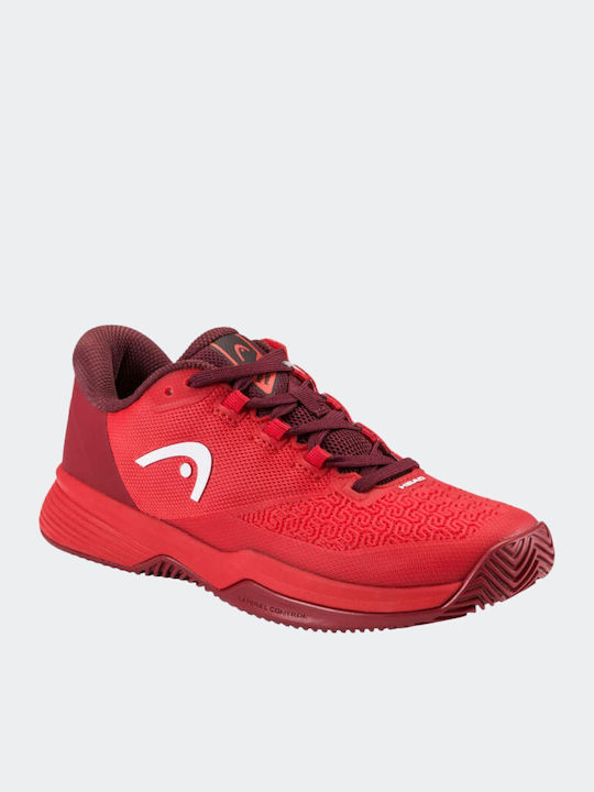 Head Revolt Pro Women's Tennis Shoes for Clay Courts Red