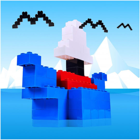 Simba Building Blocks Blox Blue for 4+ Years 100 Pieces