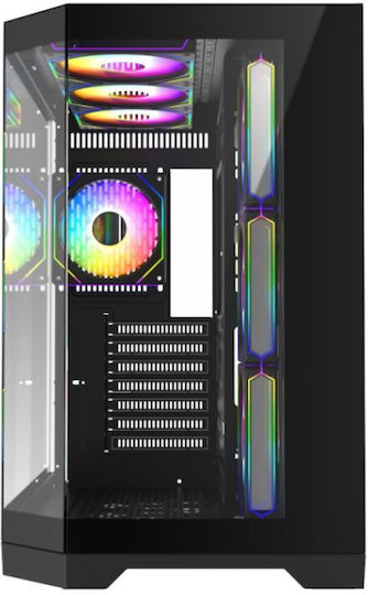 Vengeance Hype-V75 Gaming Desktop PC (Ryzen 5-7500X3D/32GB DDR5/1.0TB SSD/Radeon RX 9060 XT/No OS)